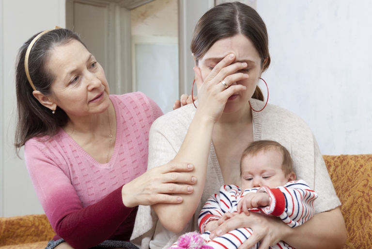 Early Motherhood Postpartum Depression The Support System: The Role of Partners and Family
