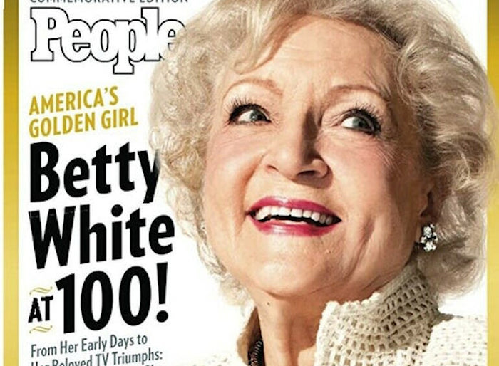 Betty White on cover of People Magazine